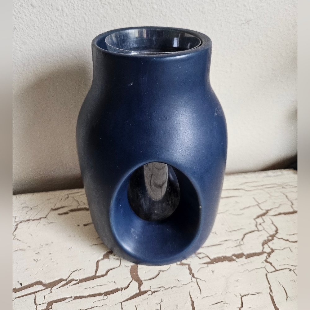 3/$15 Vase/Plant Holder Navy Blue